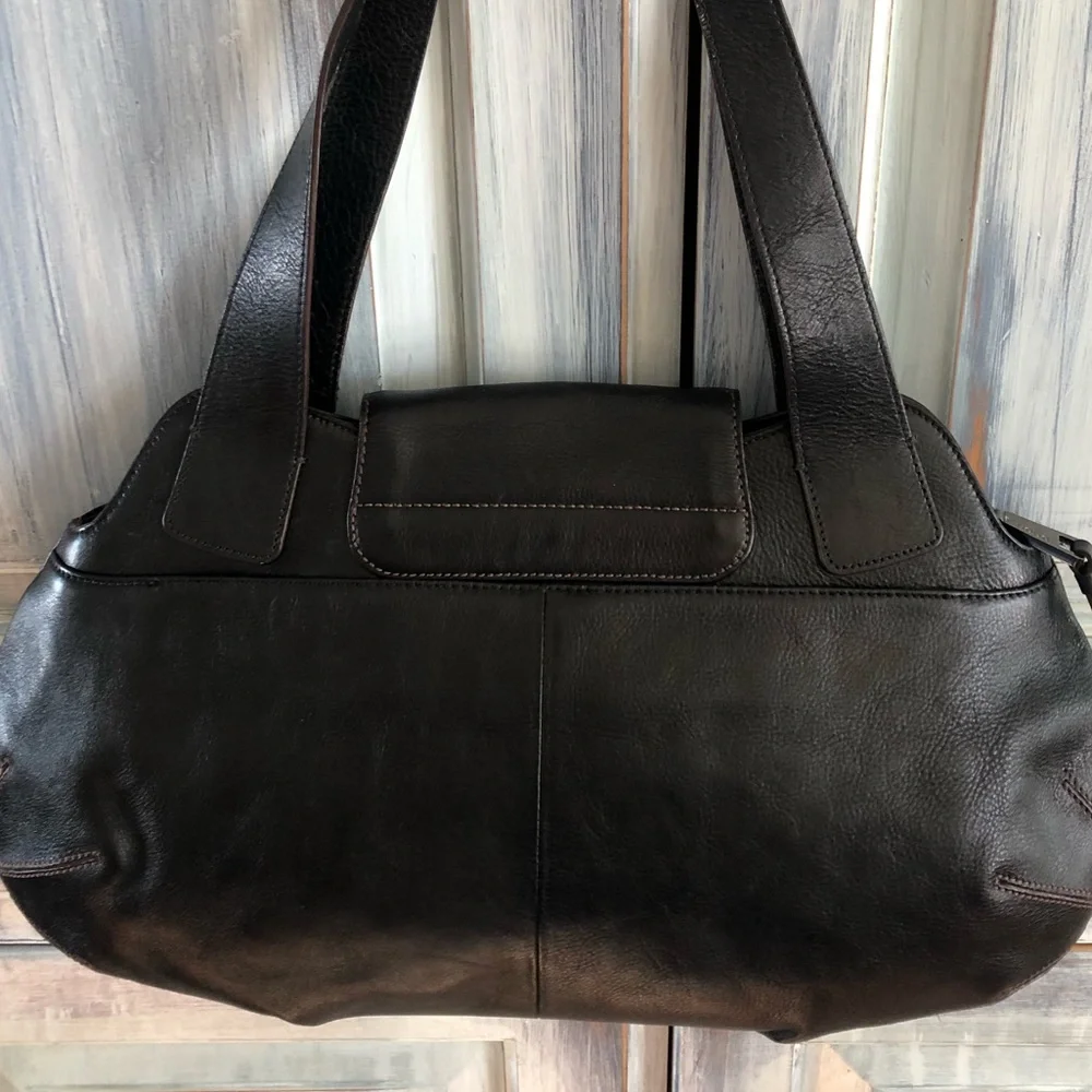 COPY - HOBO BRAND Black Leather Large Handbag - Picture 3 of 13